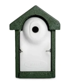 CJ Wildlife WoodStone® Nistkasten Holzbeton, Einflugloch ca. Ø28 mm, grün