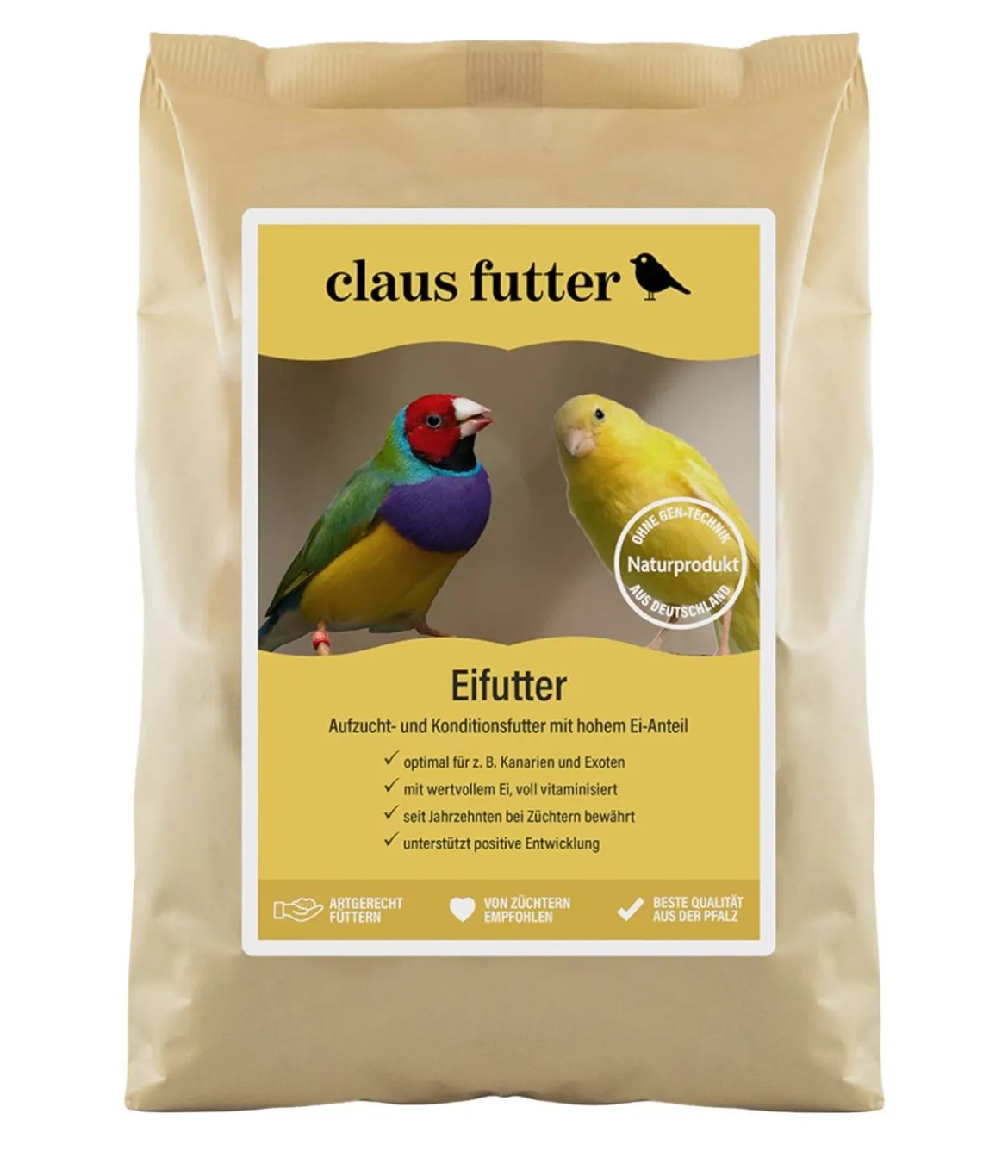 Claus Eifutter, Aufzuchtsfutter