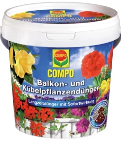 COMPO Balkon- und Kübelpflanzendünger, 1,2 kg