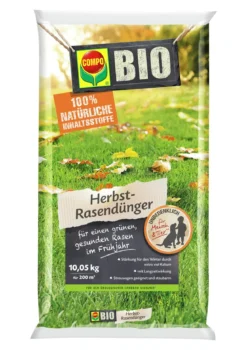 COMPO BIO Herbst-Rasendünger, 10,05 kg