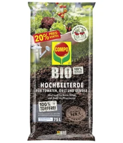 COMPO BIO Hochbeeterde, 75 l