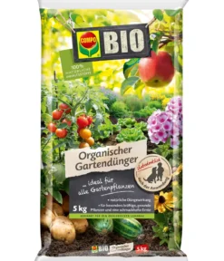 COMPO BIO Organischer Gartendünger, 5 kg