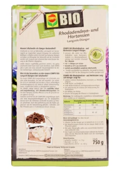 COMPO BIO Rhododendron und Hortensien Langzeit-Dünger, 750 g