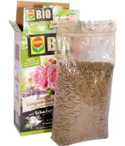 COMPO BIO Rosen Langzeit-Dünger mit Schafwolle