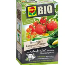 COMPO BIO Tomaten Langzeit-Dünger mit Schafwolle, 750 g