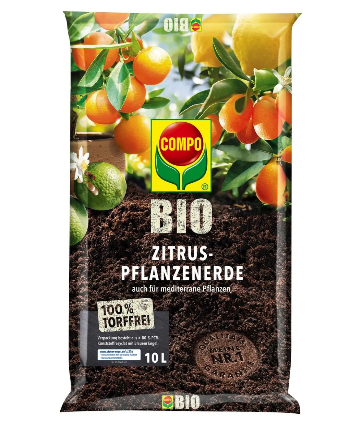 COMPO BIO Zitrus-Pflanzenerde, 10 l