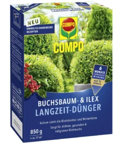 COMPO Buchsbaum- & Ilex Langzeit-Dünger, 850 g