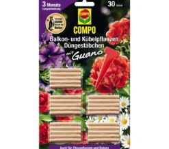 COMPO Düngestäbchen für Balkon- und Kübelpflanzen, 30 Stk.