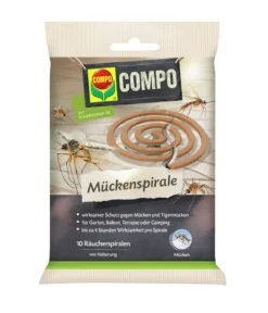 COMPO Mückenspirale mit Halterung, 10 Stk.
