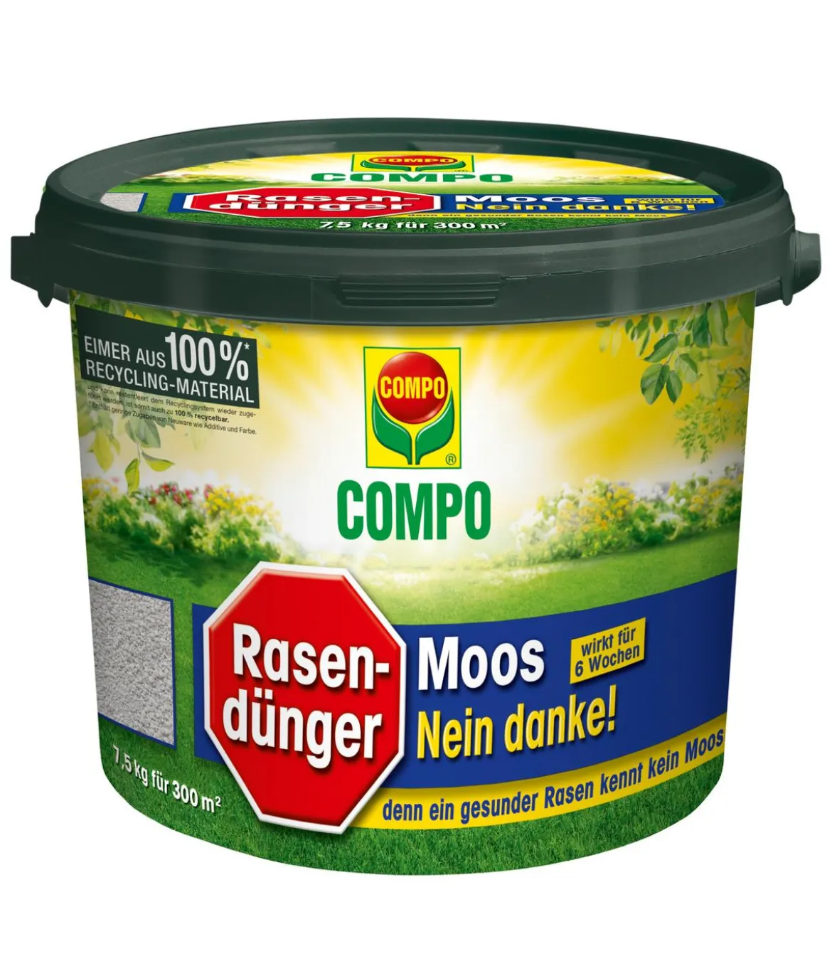 COMPO Rasendünger 'Moos - Nein danke!', 7,5 kg
