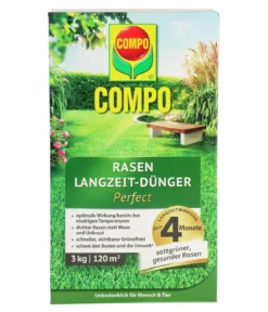 COMPO Rasen Langzeit-Dünger Perfect, 3 kg