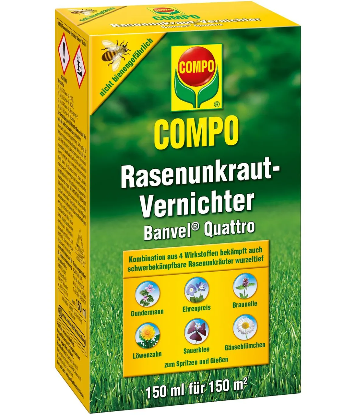 COMPO Rasenunkraut-Vernichter Banvel® Quattro