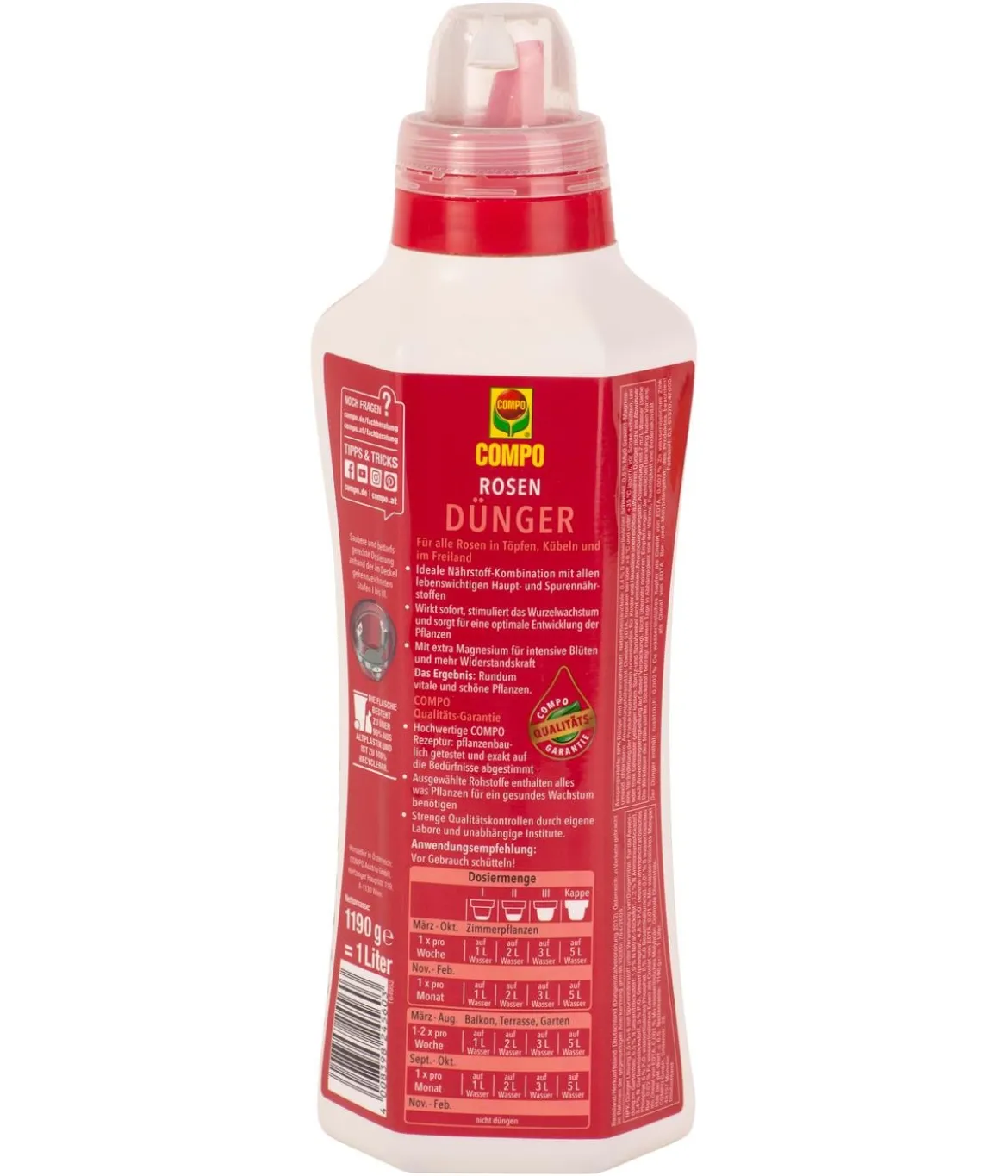 COMPO Rosendünger, flüssig, 1 l