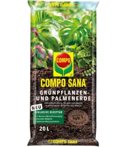 COMPO SANA® Grünpflanzen- und Palmenerde, 20 l