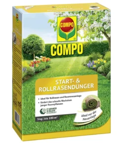 COMPO Start- & Rollrasendünger, 3 kg