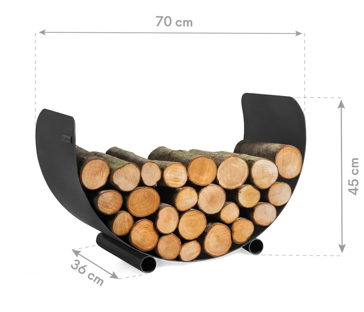 CookKing Kaminholzregal Turyn 70, ca. B70/H45/T36 cm