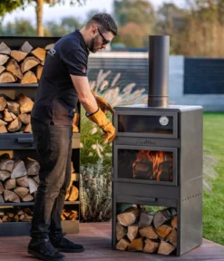 CookKing Terrassenofen Vento Plus, ca. B50/H150/T50 cm