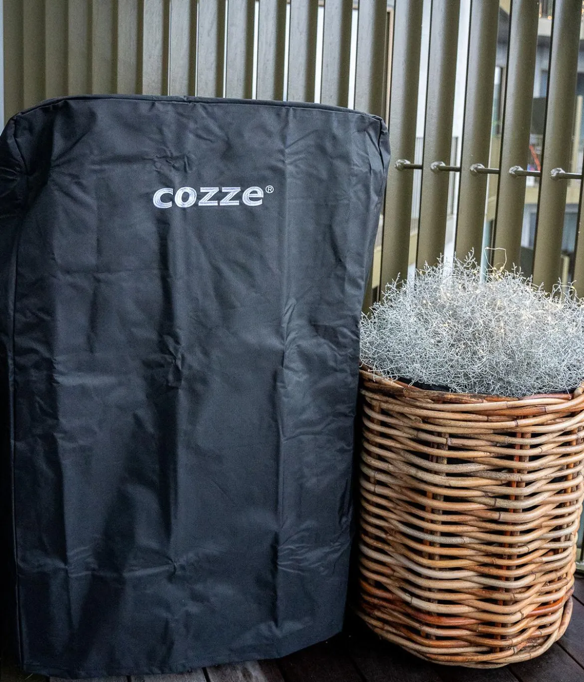 Cozze Abdeckhaube für Pizzaofen und Outdoortisch, ca. B73/H109/T64 cm