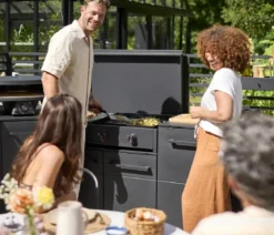 Cozze Gasgrill Combo 900, ca. B90/H22/T64 cm