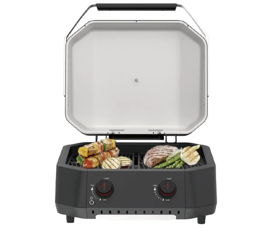 Cozze Gasgrill G-500 mit 2 Brennern, ca. B59,7/H37,8/T58,9 cm