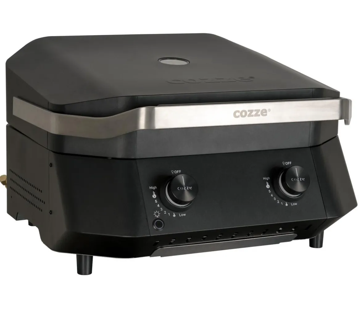 Cozze Gasgrill G-500 Plancha mit 2 Brennern, ca. B59,7/H37,8/T58,9 cm