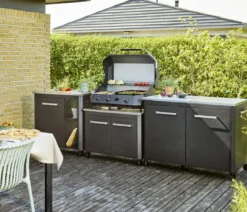 Cozze Gasgrill Plancha G-800 COMBI, ca. B85,5/H48,5/T61 cm