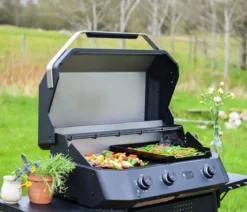 Cozze Gasgrill Plancha G-800 COMBI, ca. B85,5/H48,5/T61 cm