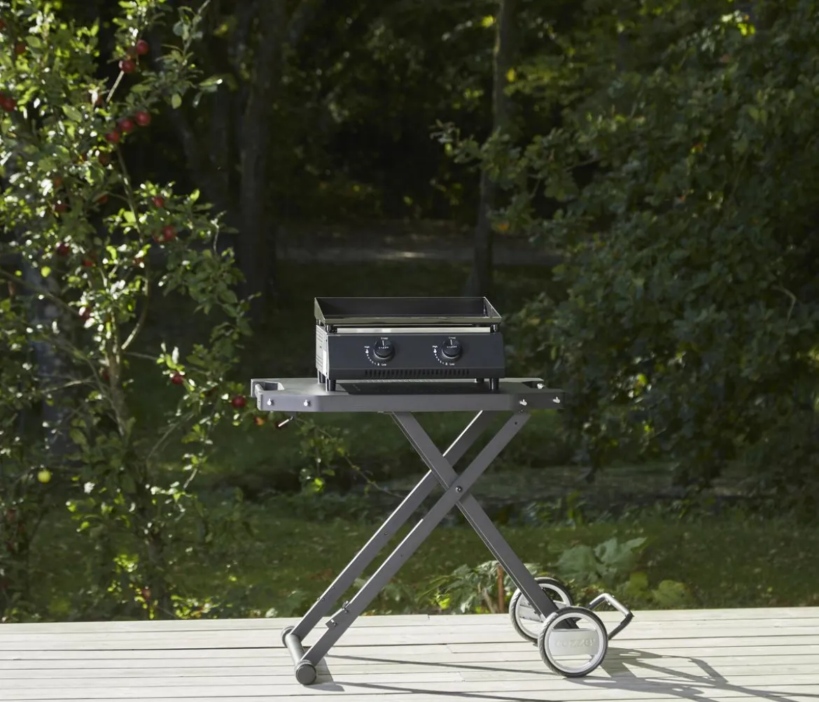 Cozze Gasgrill Plancha G-400 mit 2 Brennern, ca. B49/H22,5/T45,5 cm
