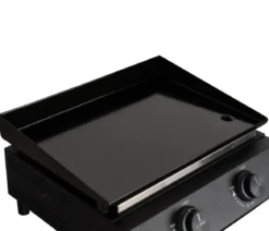 Cozze Gasgrill Plancha G-400 mit 2 Brennern, ca. B49/H22,5/T45,5 cm