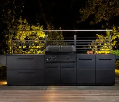 Cozze Gasgrill Quattro 900, ca. B90,6/H49,5/T69,5 cm