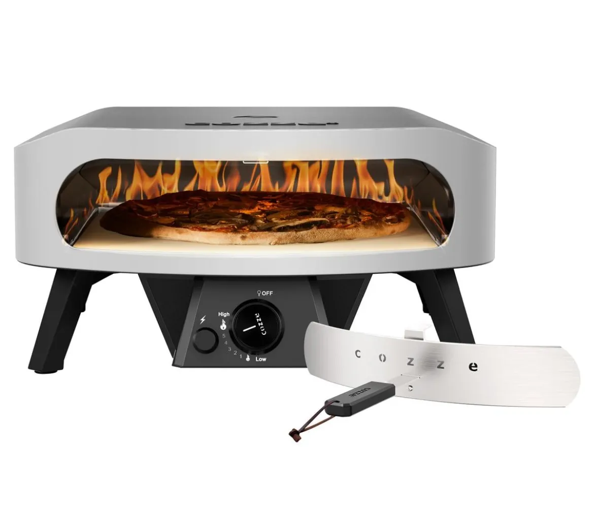 Cozze Gas-Pizzaofen Classic 42 cm (17"), mit Thermometer inkl. Pizzastein, ca. B58,5/H29,5/T58,5 cm