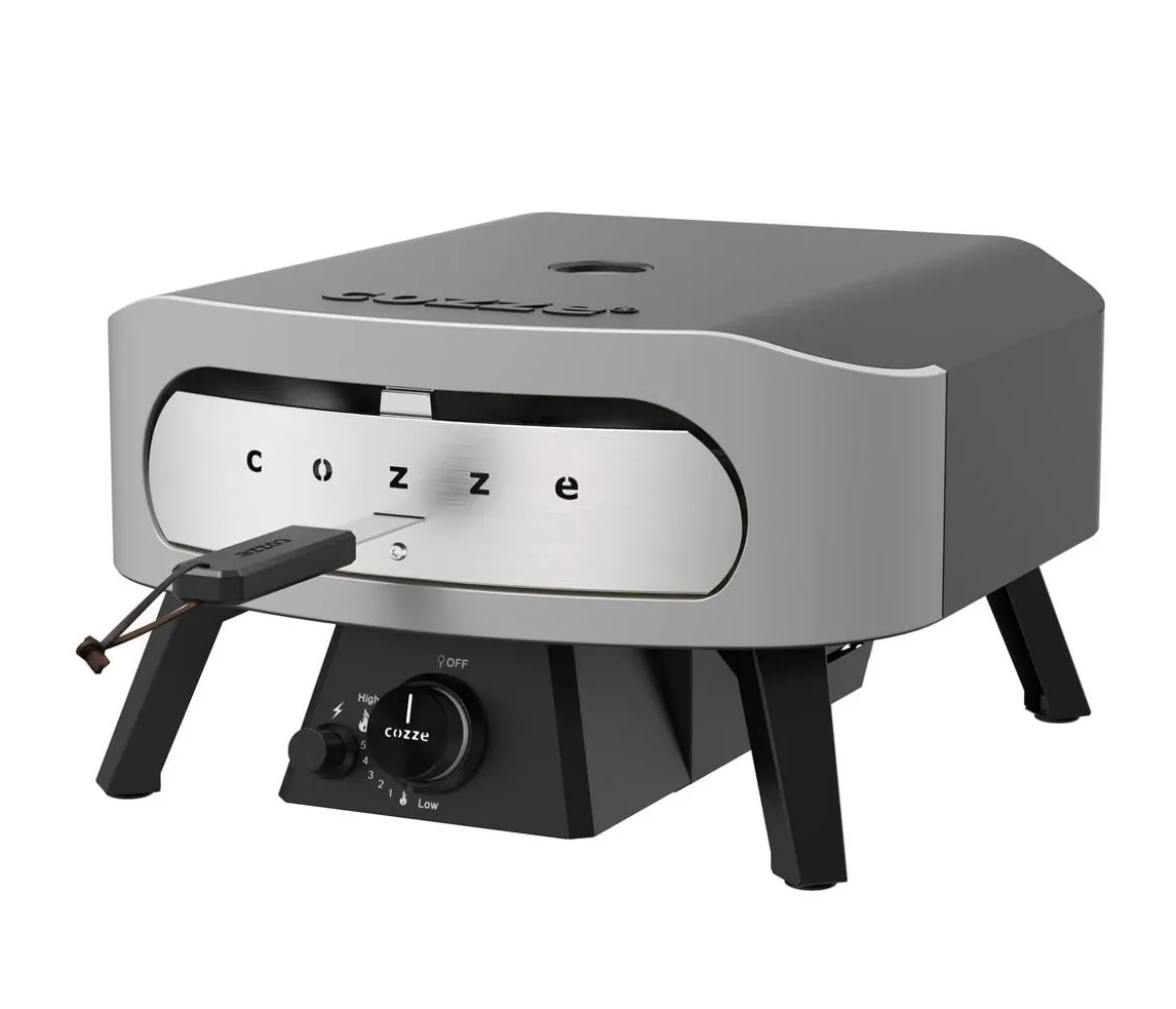 Cozze Gas-Pizzaofen Classic 34 cm (13"), mit Thermometer inkl. Pizzastein, ca. B50/H29,5/T50 cm