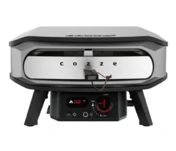 Cozze Gas-Pizzaofen Premium Rotate 42 cm (17"), mit Thermometer inkl. Pizzastein, ca. B60,5/H33/T62,5 cm