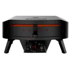 Cozze Gas-Pizzaofen Rotate Black Edition, inkl. Pizzastein, 43 cm (17"), ca. B58,5/H29,5/T58,5 cm