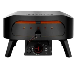 Cozze Gas-Pizzaofen Rotate Black Edition, inkl. Pizzastein, 34,5 cm (13"), ca. B50/H29,5/T50 cm