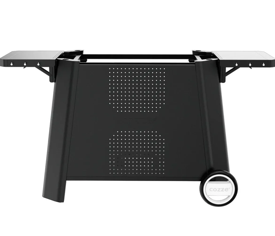 Cozze Grillwagen Premium XL für Plancha 800, ca. B146/H74,5/T70 cm