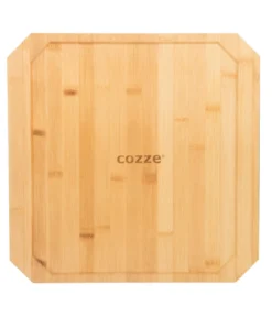 Cozze gusseiserne Pfanne mit Untersetzer, ca. B33/H4/T33 cm
