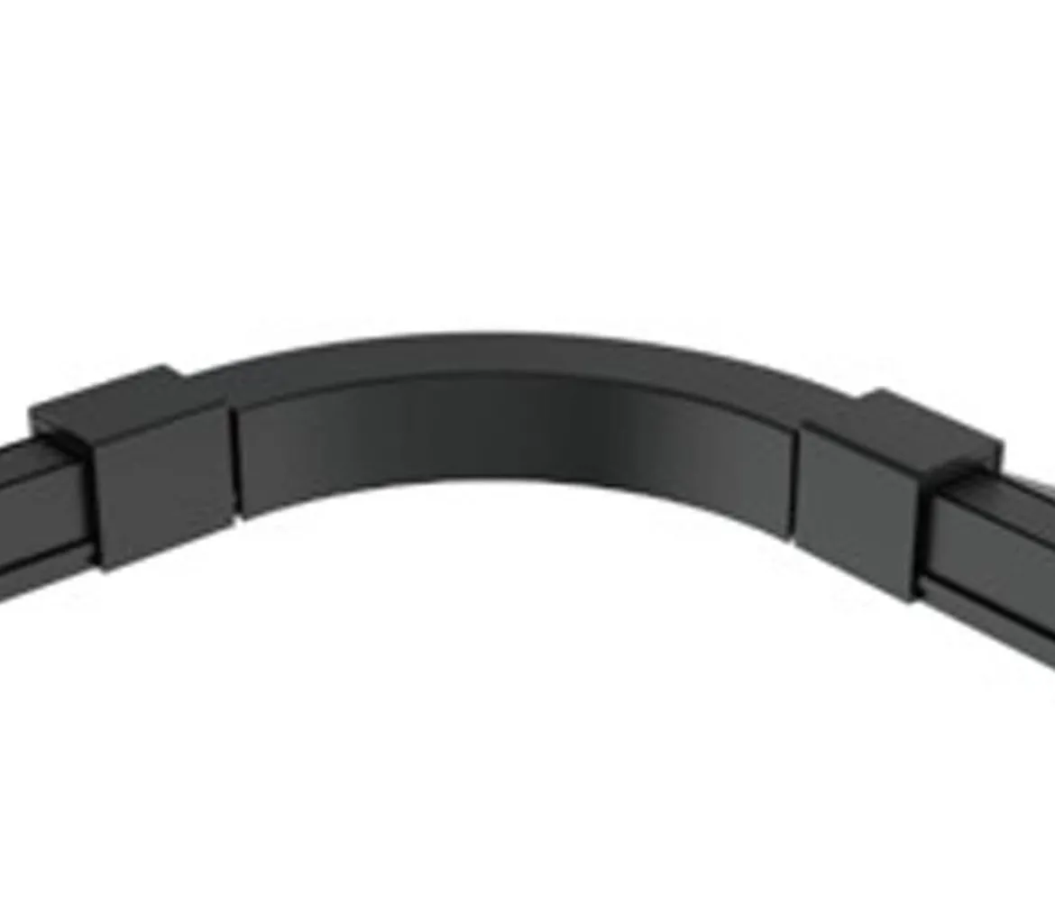 Cozze LED-Corner Rack, ca. B90/H23,5/T90 cm