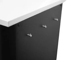 Cozze Outdoor-Küche Außentisch mit Edelstahlspüle, inkl. Wasserhahn, ca. B93,5/H90/T60 cm