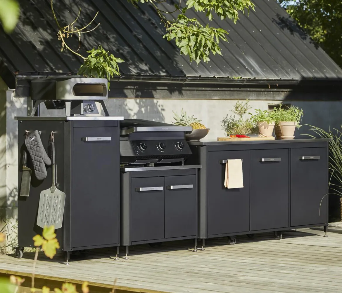 Cozze Outdoor-Küche, ca. B180/H90/T60 cm