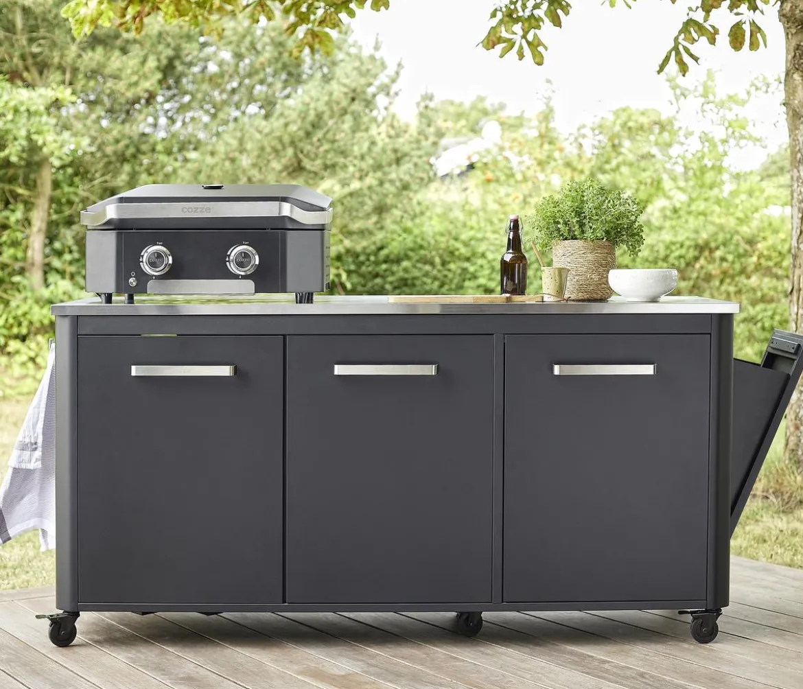 Cozze Outdoor-Küche, ca. B180/H90/T60 cm