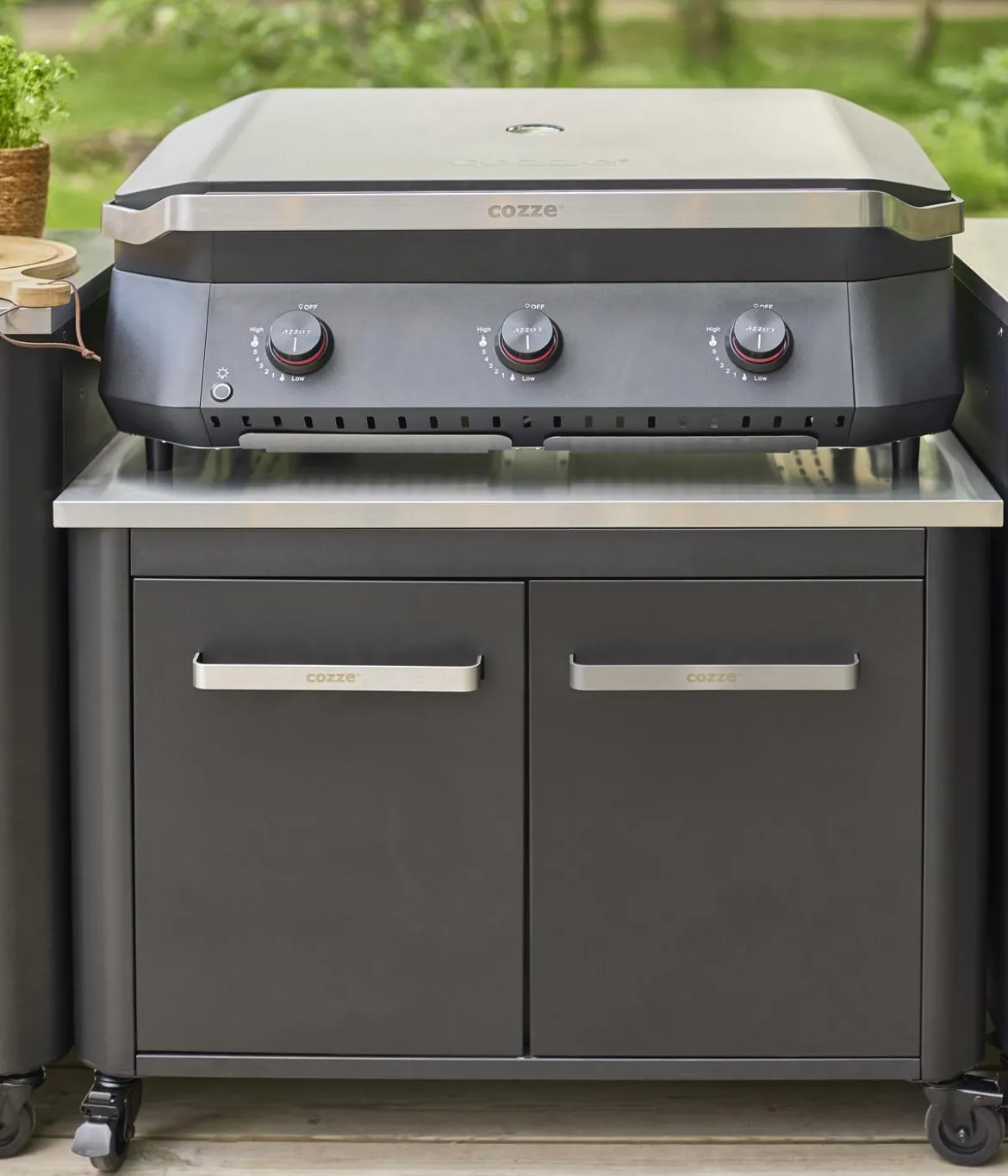 Cozze Outdoor-Küche 90, ca. B90/H70/T60 cm