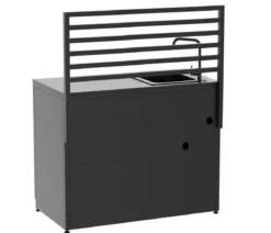 Cozze Outdoor-Küche Rückwand Elements, ca. B110/H75/T2,5 cm