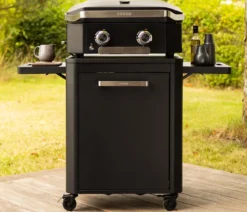 Cozze Outdoor-Küche Rolltisch für Gasgrill Plancha 600, ca. B60/H83/T64 cm