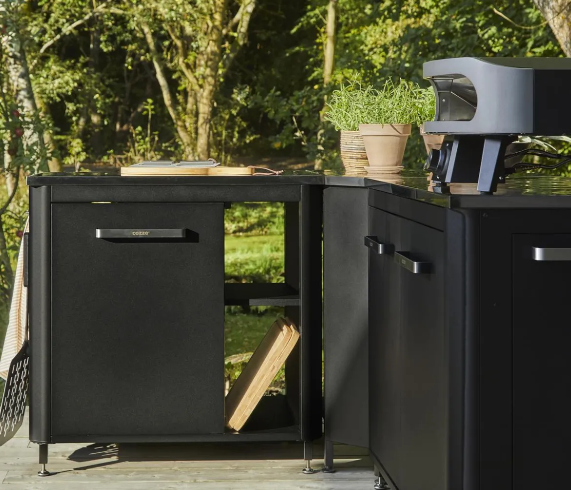 Cozze Outdoor-Küche verstellbare Standfüße, 2er-Set