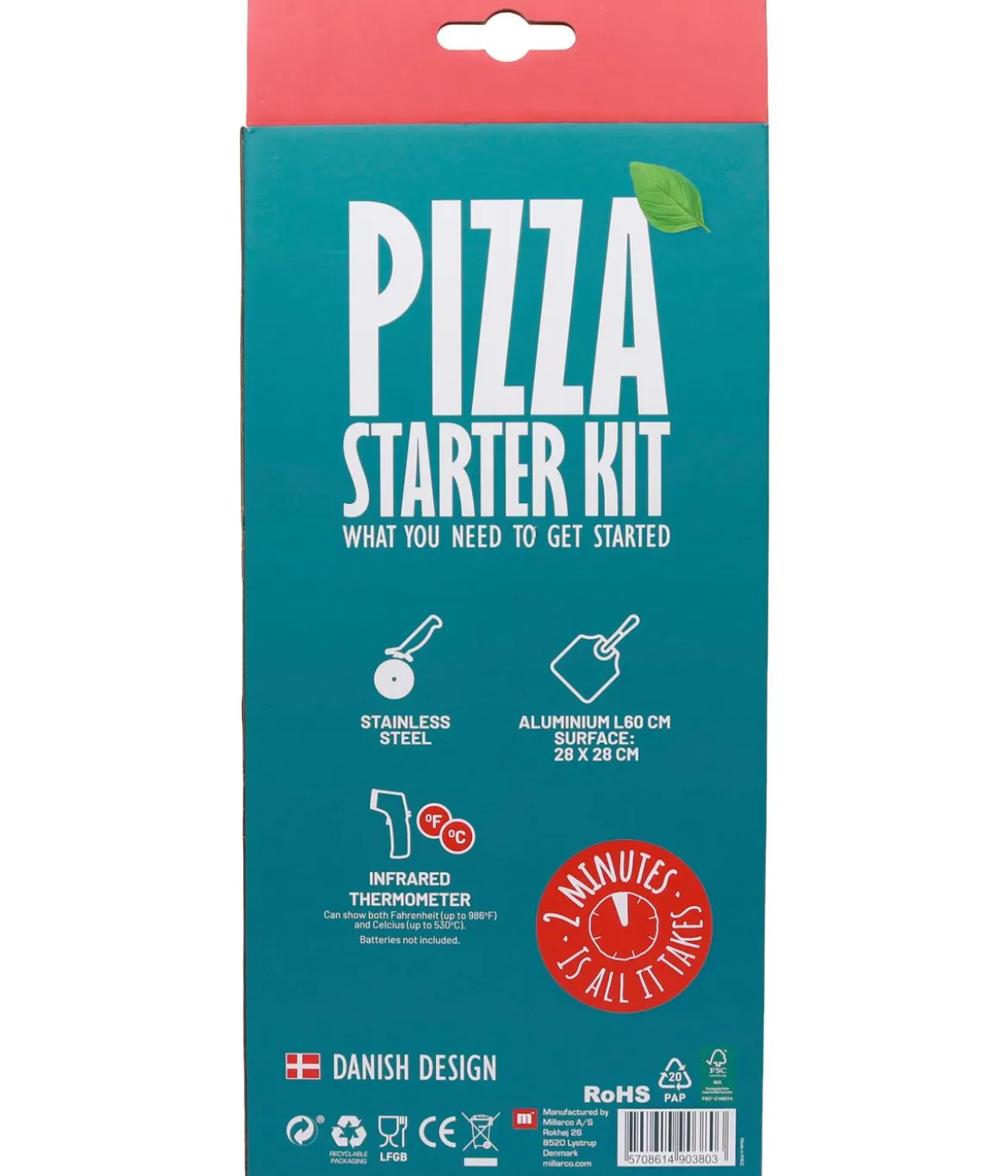 Cozze Pizza Starter-Set, 3-teilig