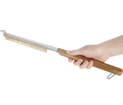 Cozze Stahlbürste L, ca. B2/H4/T63 cm