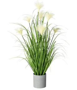 CREATIV green Kunstpflanze Riedgras im Topf, ca. H76 cm