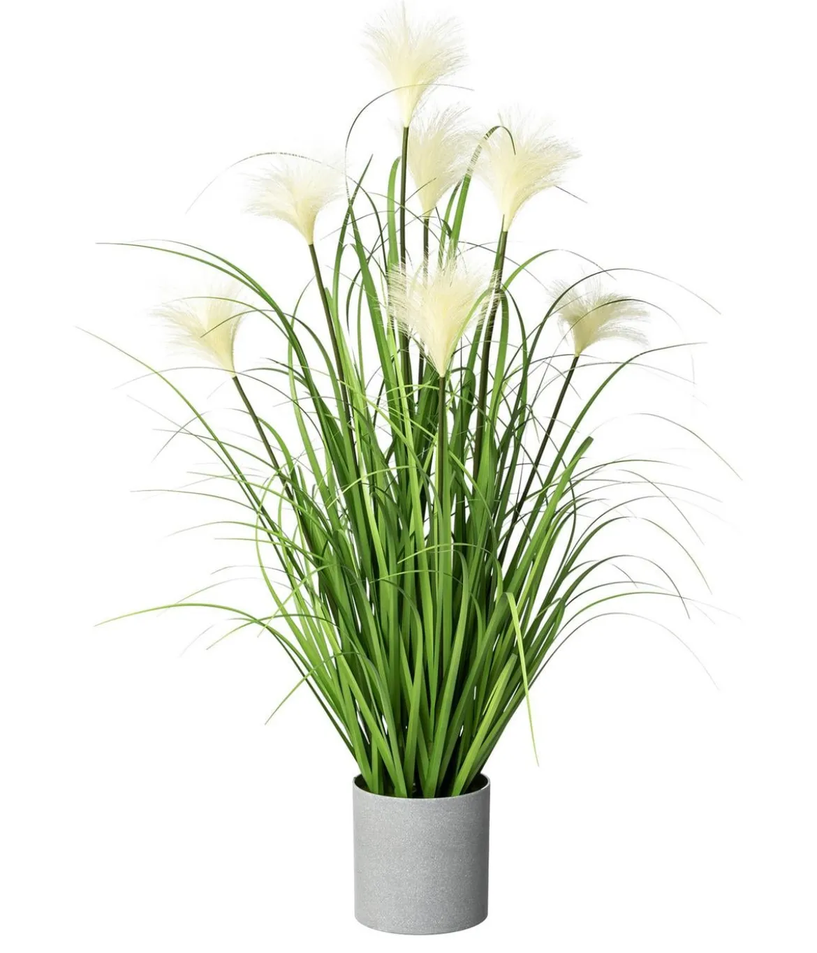 CREATIV green Kunstpflanze Riedgras im Topf, ca. H76 cm