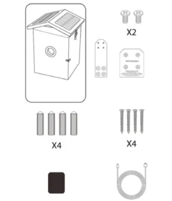 Croci Nistkasten Smart Wi-Fi, inkl Kamera, ca. B19,5/H32,3/T20 cm